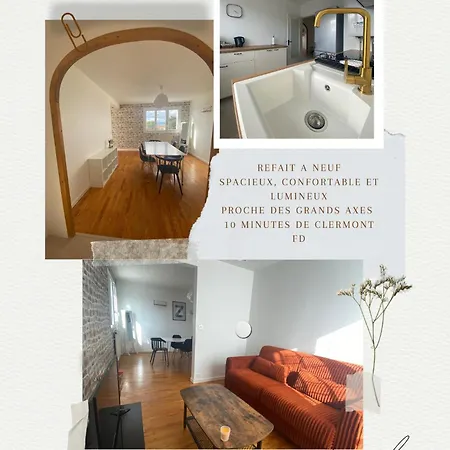 Apartment Spacieux Et Chaleureux - 4pers - Refait A Neuf - Parking Privatif - Proches Axes, Commerces Et Services - Check In 24-24 *